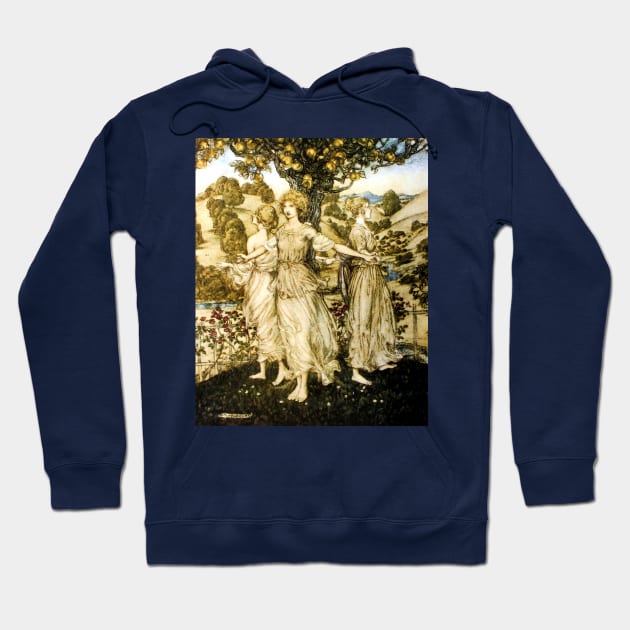 Daughters of Hesperus - Arthur Rackham Hoodie by forgottenbeauty